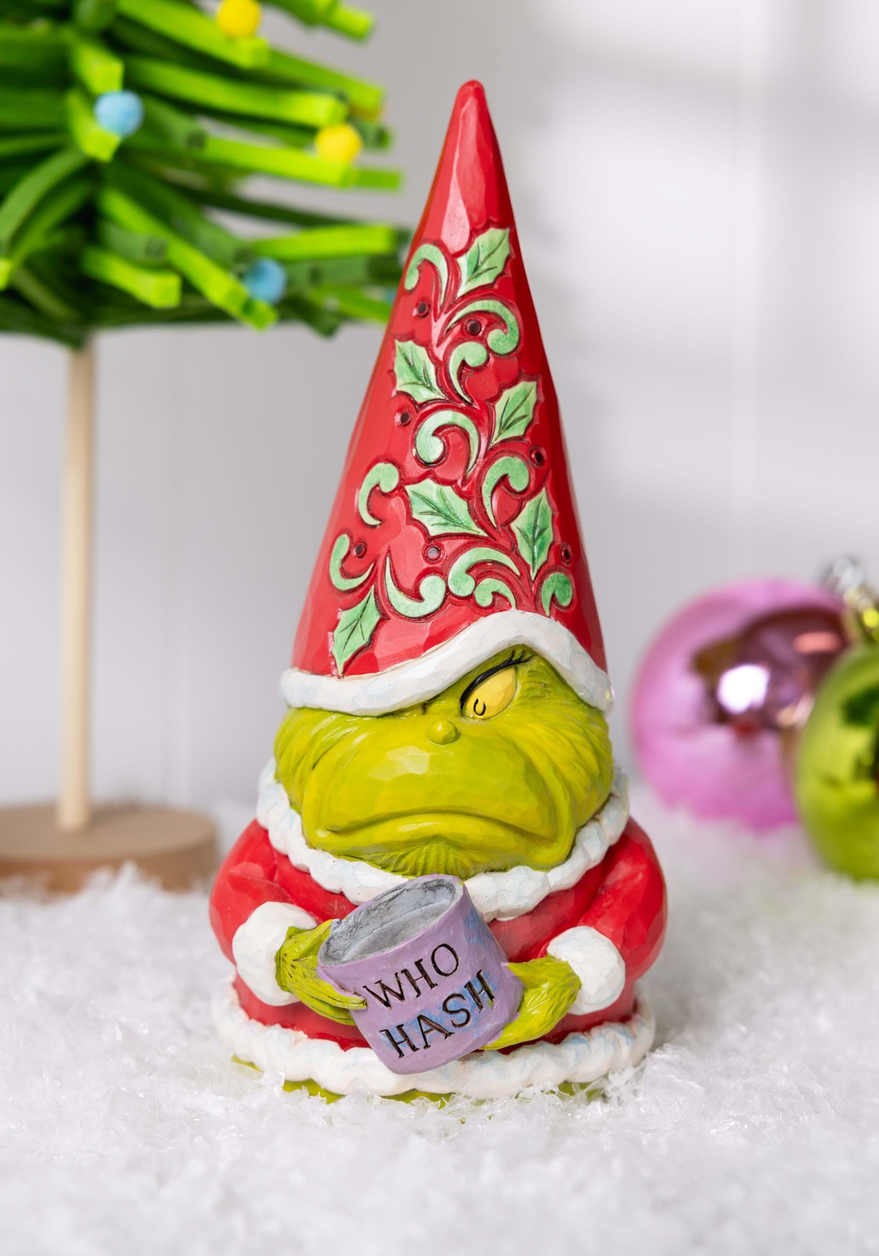 Gnome of Grinch with Who Hash