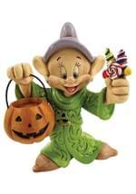 Jim Shore Snow White Dopey Halloween with Pumpkin Statue