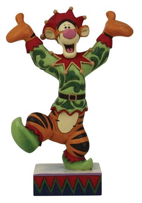 Disney Jim Shore Tigger Elf Statue