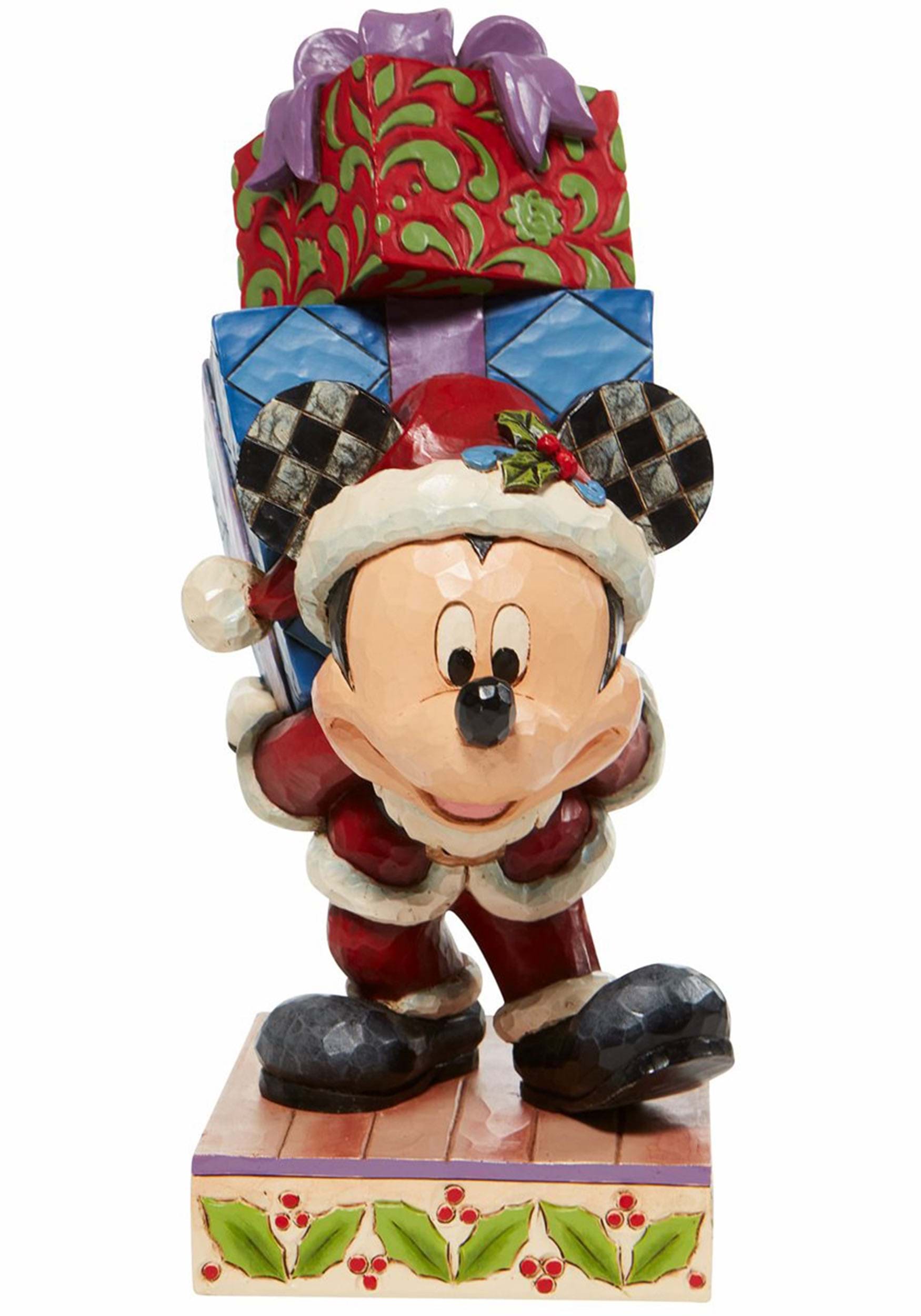Mickey with Presents Statue by Jim Shore