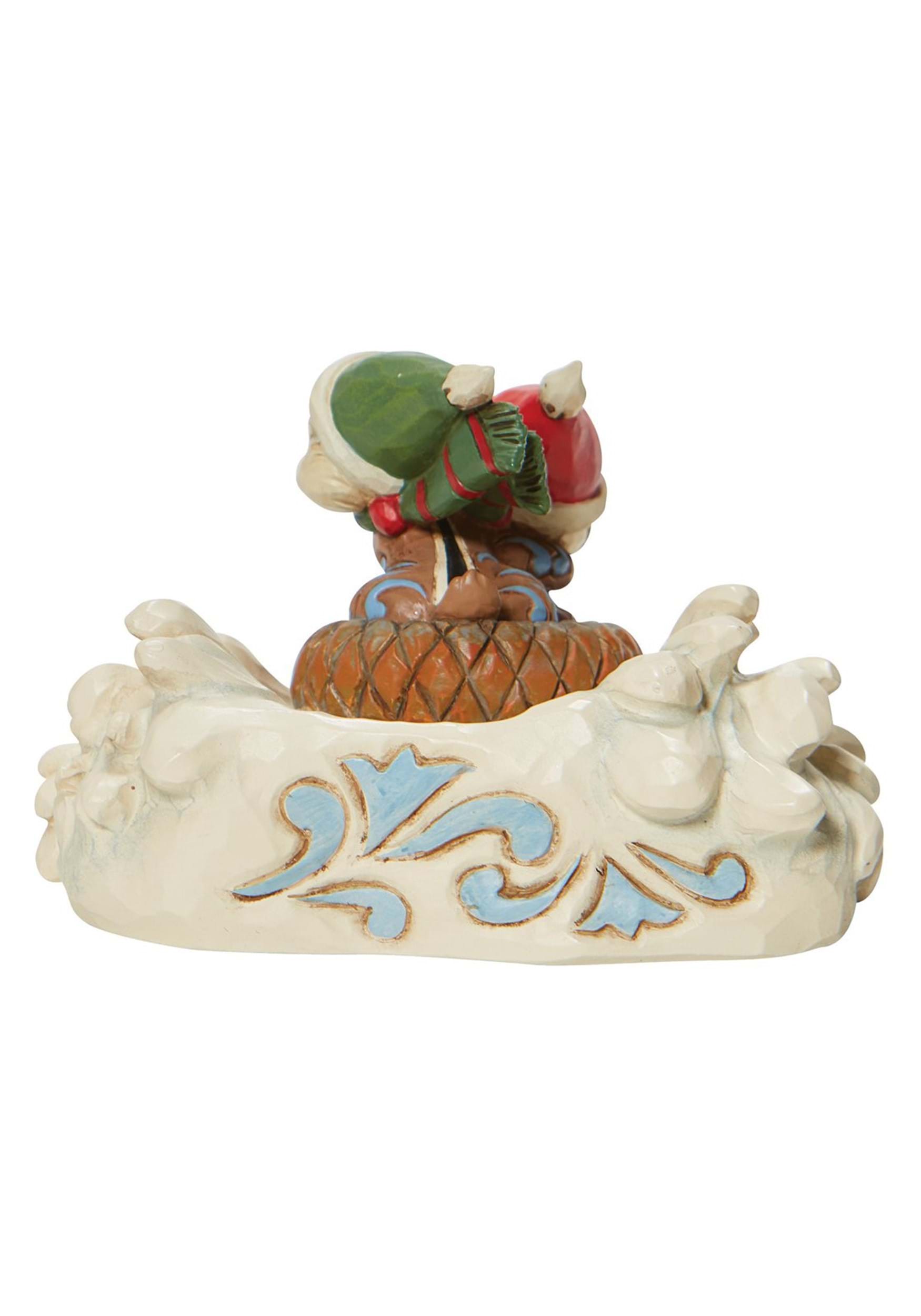 Chip And Dale Sledding Saucer Jim Shore Statue