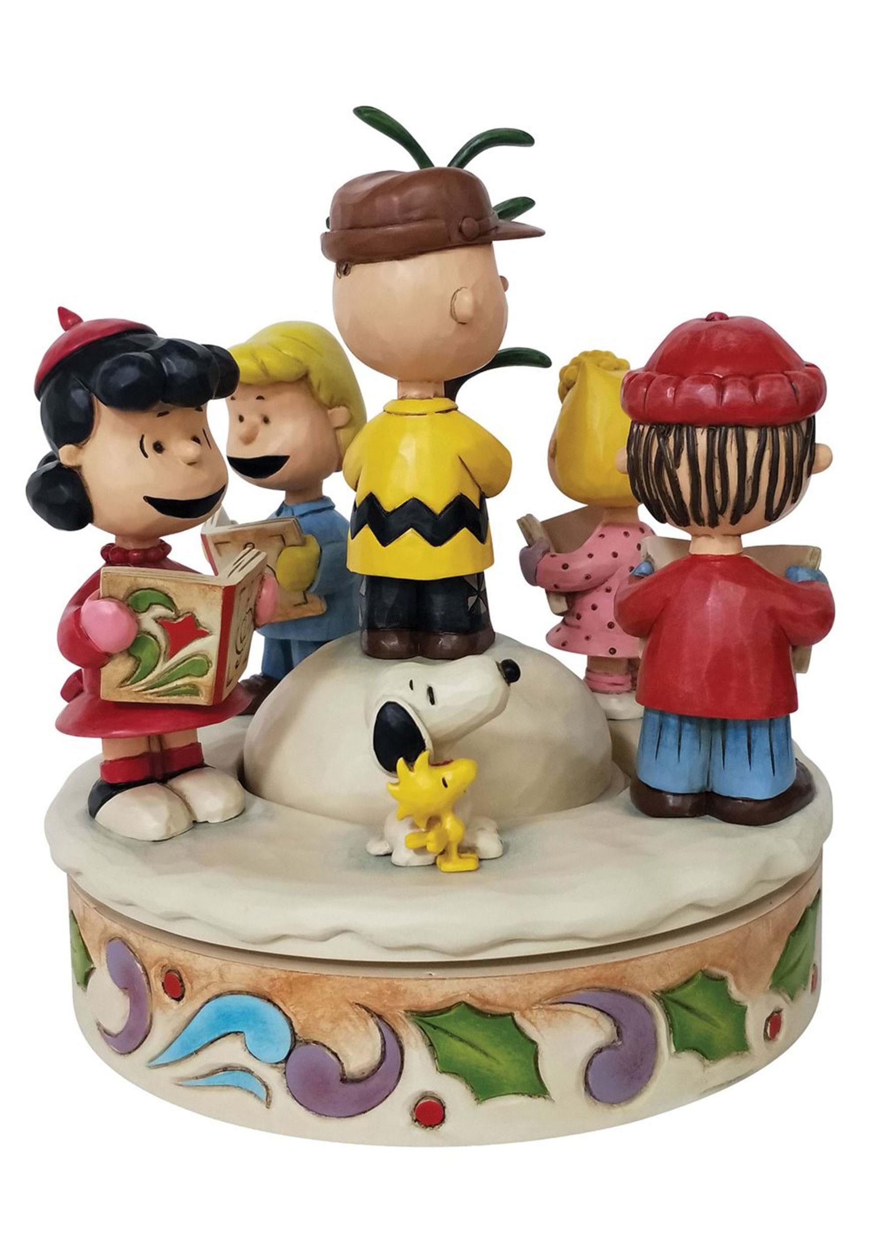 Peanuts® Gang Around the Christmas Tree Musical Tabletop Figurine With –  Mina's Hallmark