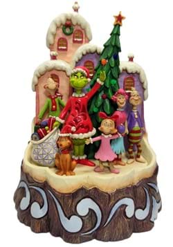Jim Shore Dr. Seuss Grinch Carved by Heart Statue