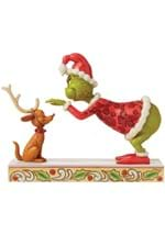 Jim Shore Grinch Petting Max Statue Alt 1