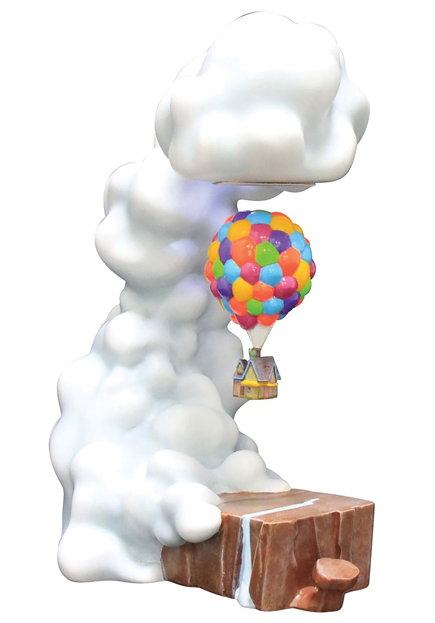 Levitating Pixar Up House Statue
