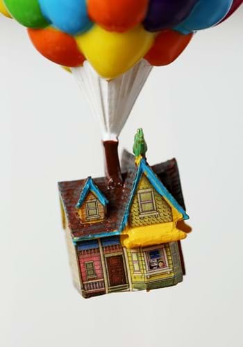 Levitating Pixar Up House Statue