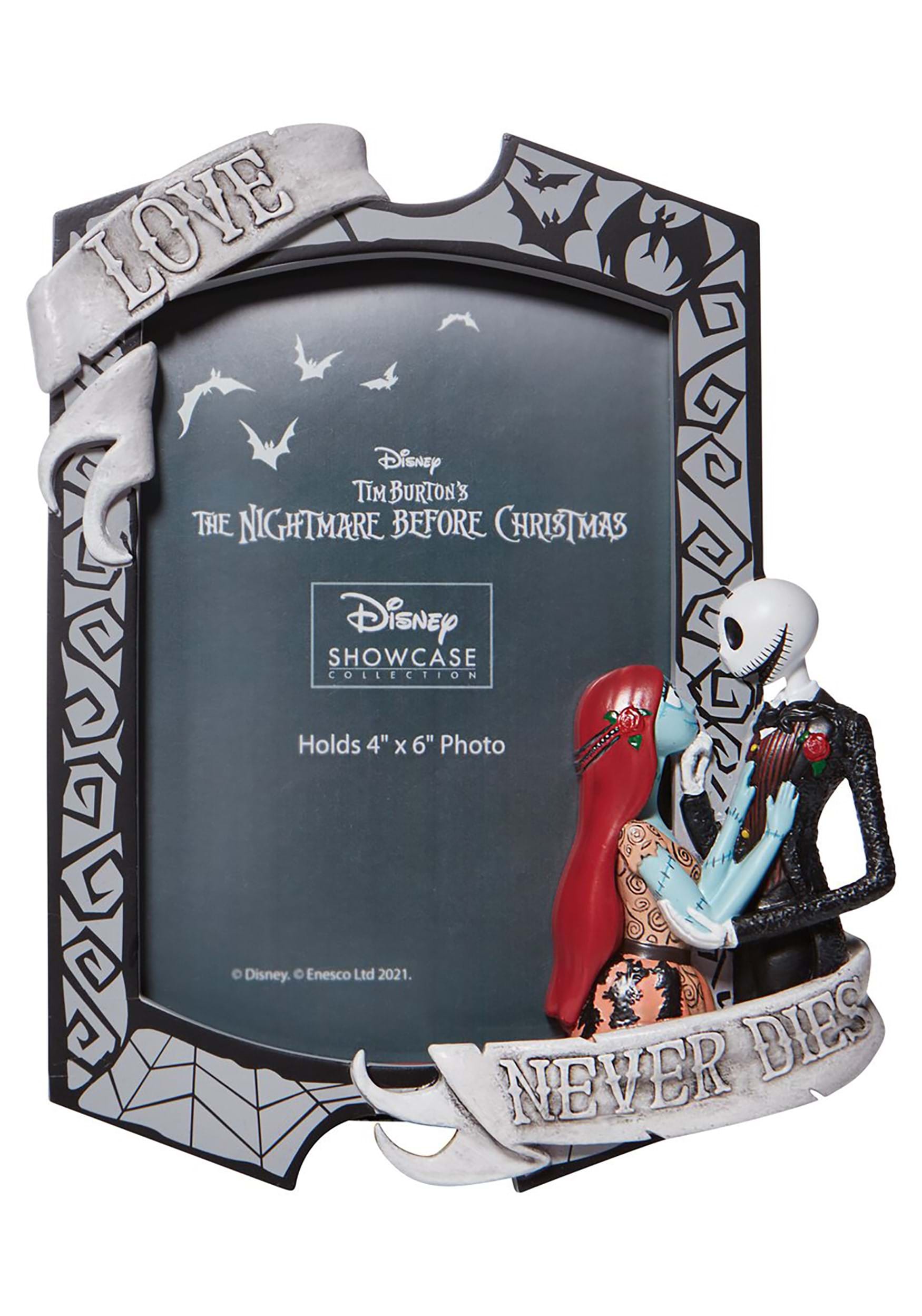 Jack and Sally Nightmare Before Christmas Picture Frame