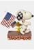 Jim Shore Snoopy Woodstock with Flags Statue Alt 1