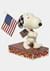 Jim Shore Snoopy Woodstock with Flags Statue Alt 2