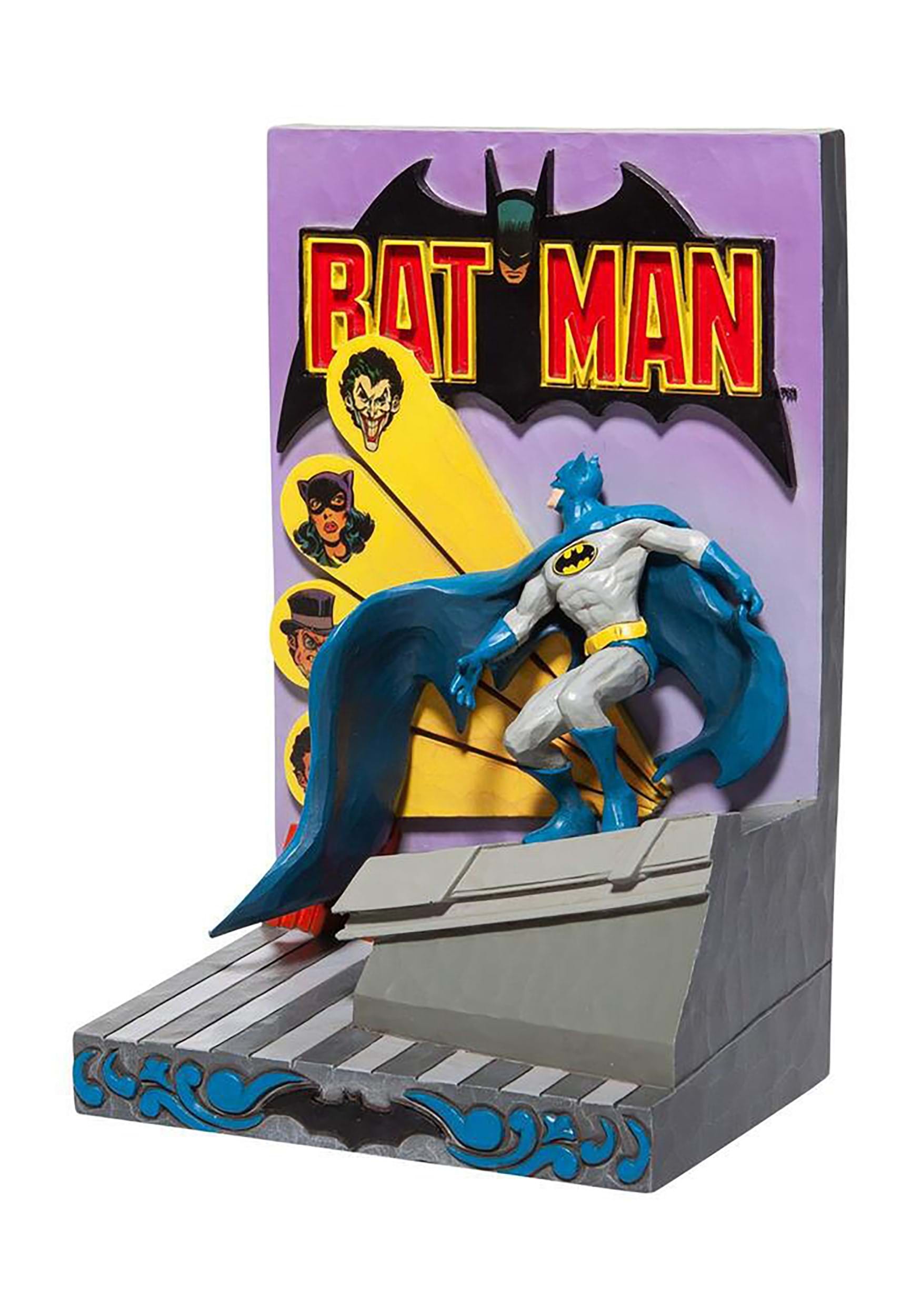 Jim Shore 3D Batman Comic Book Cover Diorama