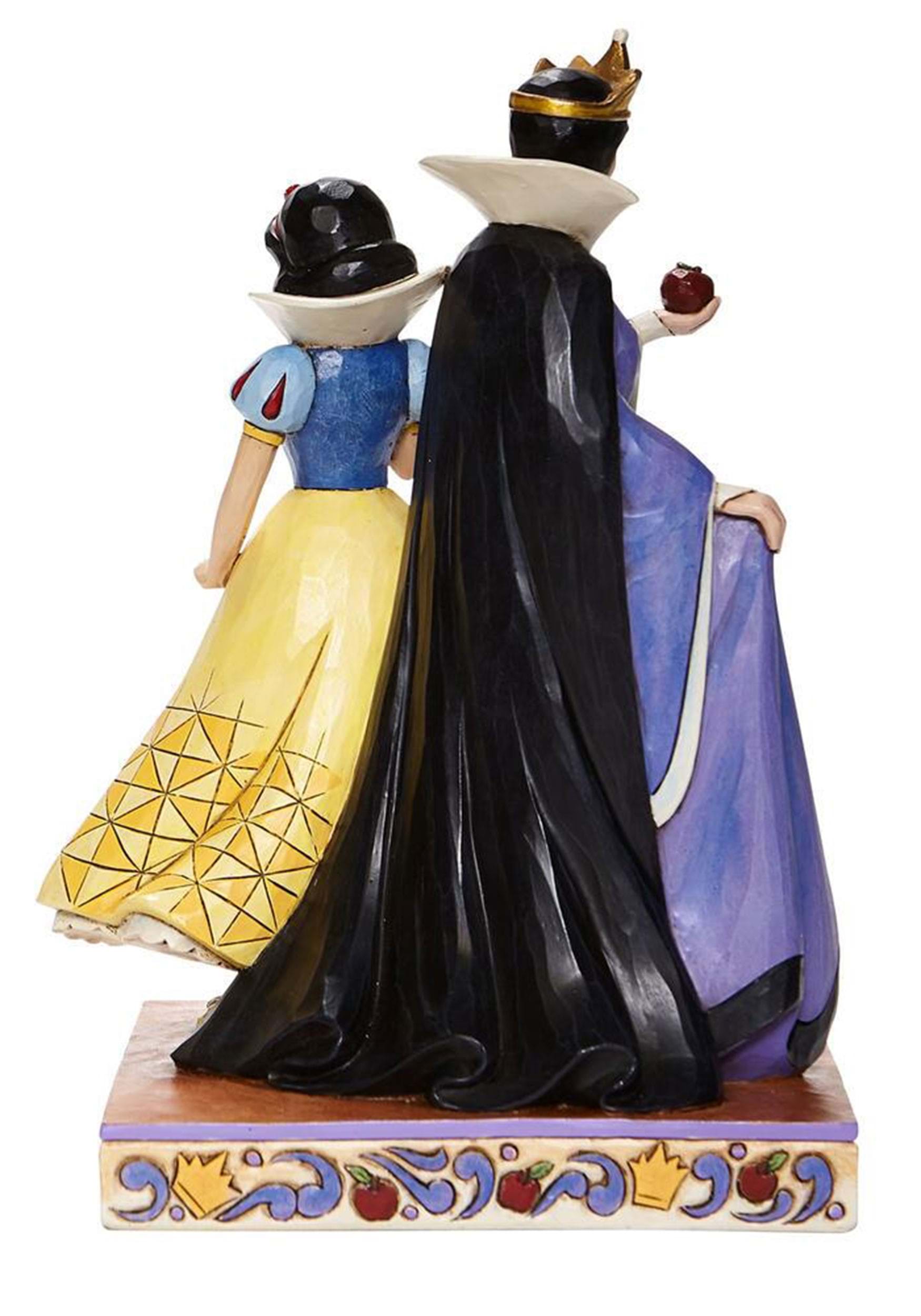 Collectible Jim Shore Snow White & Evil Queen Statue