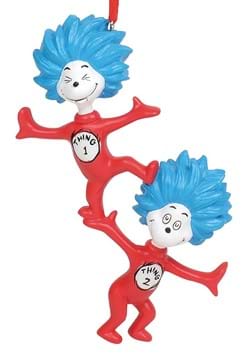 Dr Seuss Thing 1 Thing 2 Ornament upd