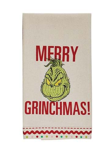 Merry Grinchmas Tea Towel