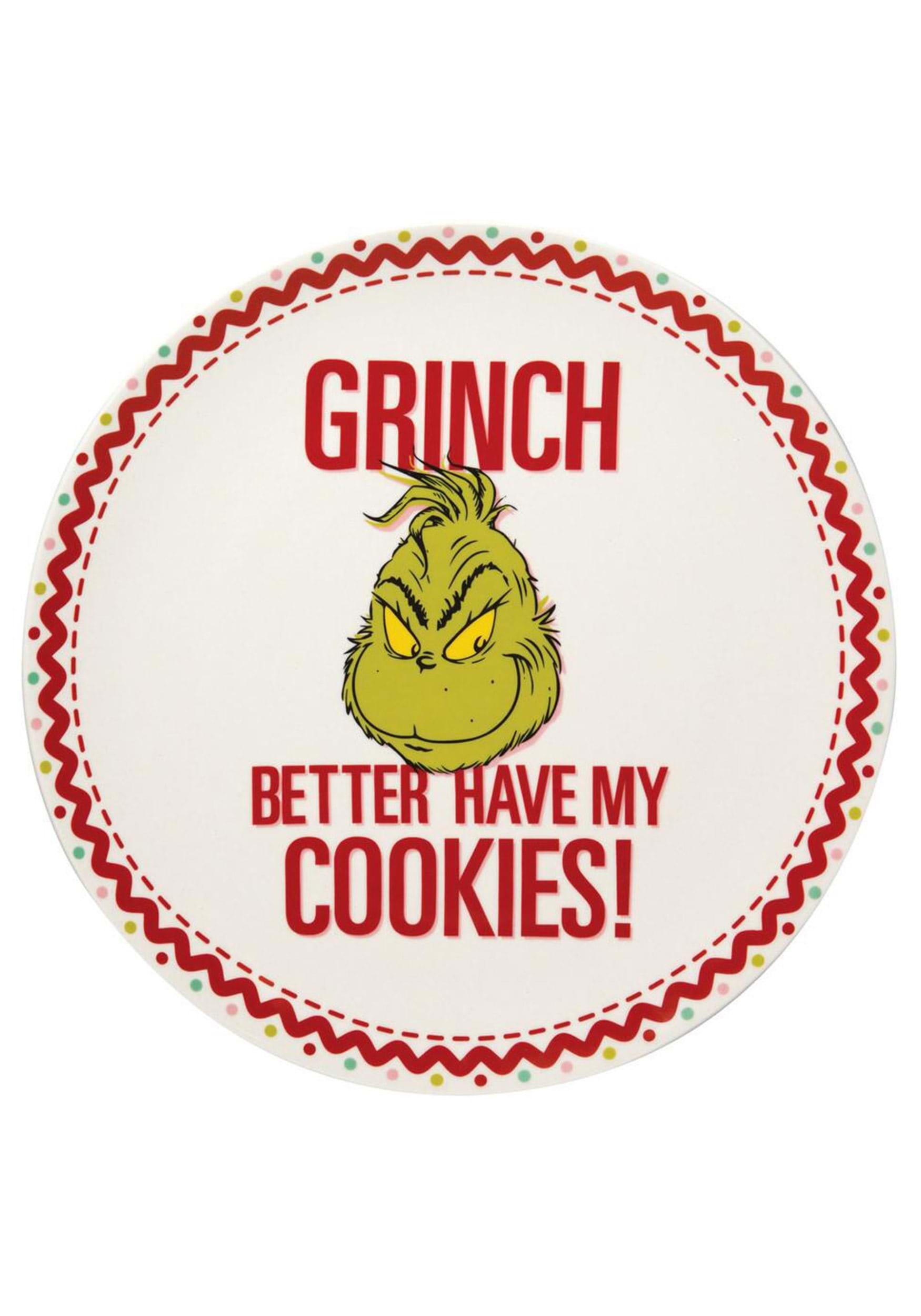 Dr. Seusss Grinch Cookie Platter