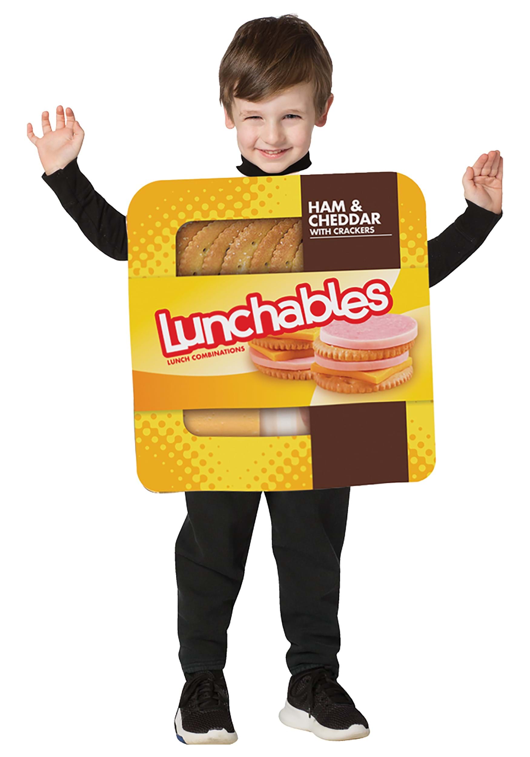 Photos - Fancy Dress Morris Costumes Kid's Lunchables Costume Yellow MO1702-710 