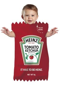 Infant Heinz Ketchup Packet Bunting Costume