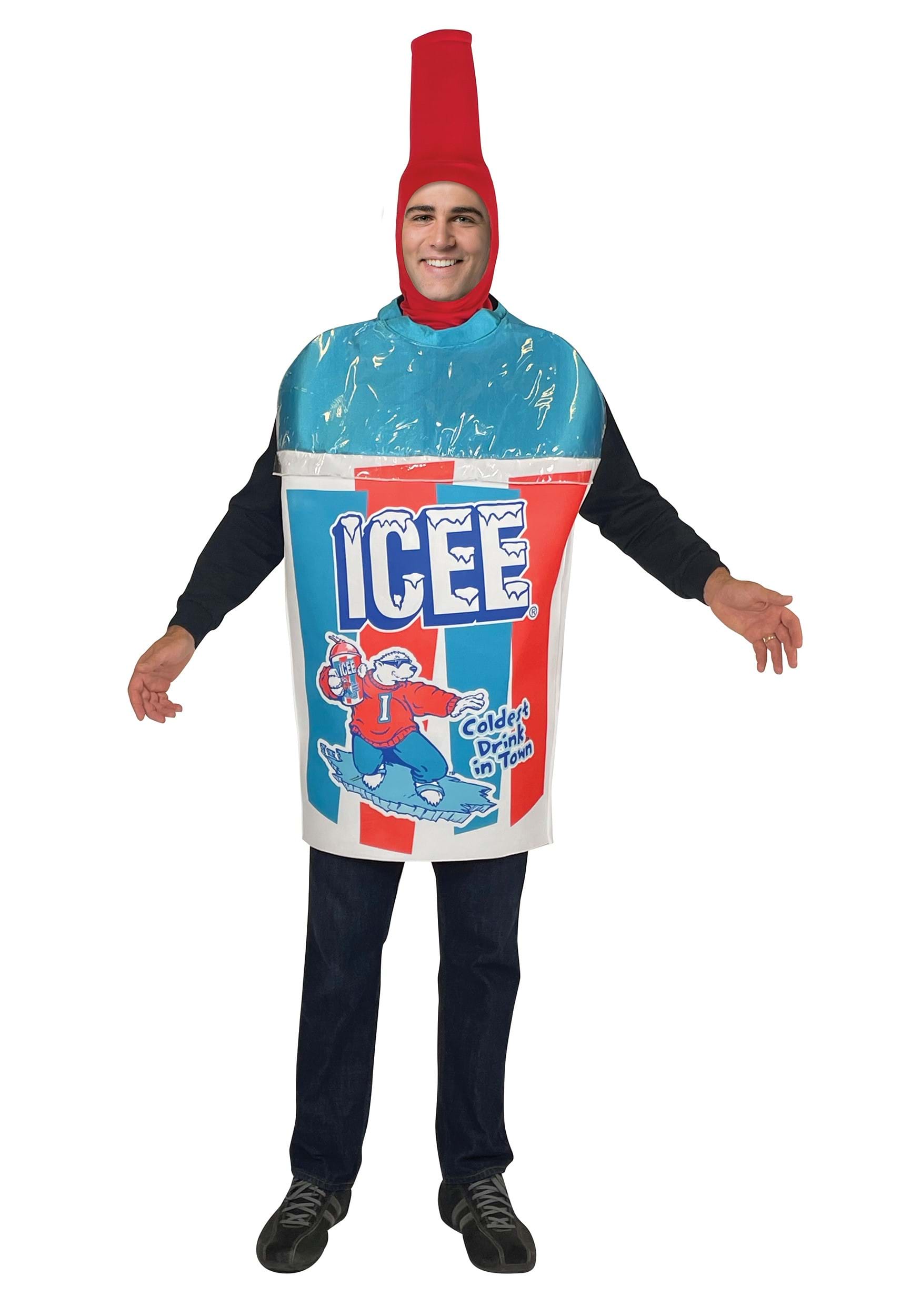 Blue Icee Adult Costume