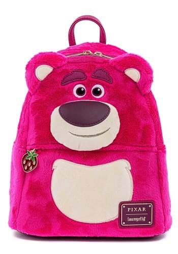 Loungefly Disney Pixar Lotso Cosplay Sherpa Mini Backpack