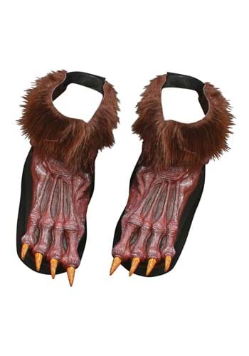 Brown Werewolf Shoe Covers