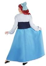 Plus Size Ariel Blue Dress Costume Alt 4