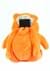 Hungry Hippos Orange Plush Backpack Alt 4