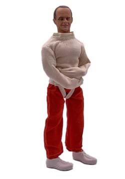 Silence of the Lambs Hannibal Straight Jacket 8 Inch Action 