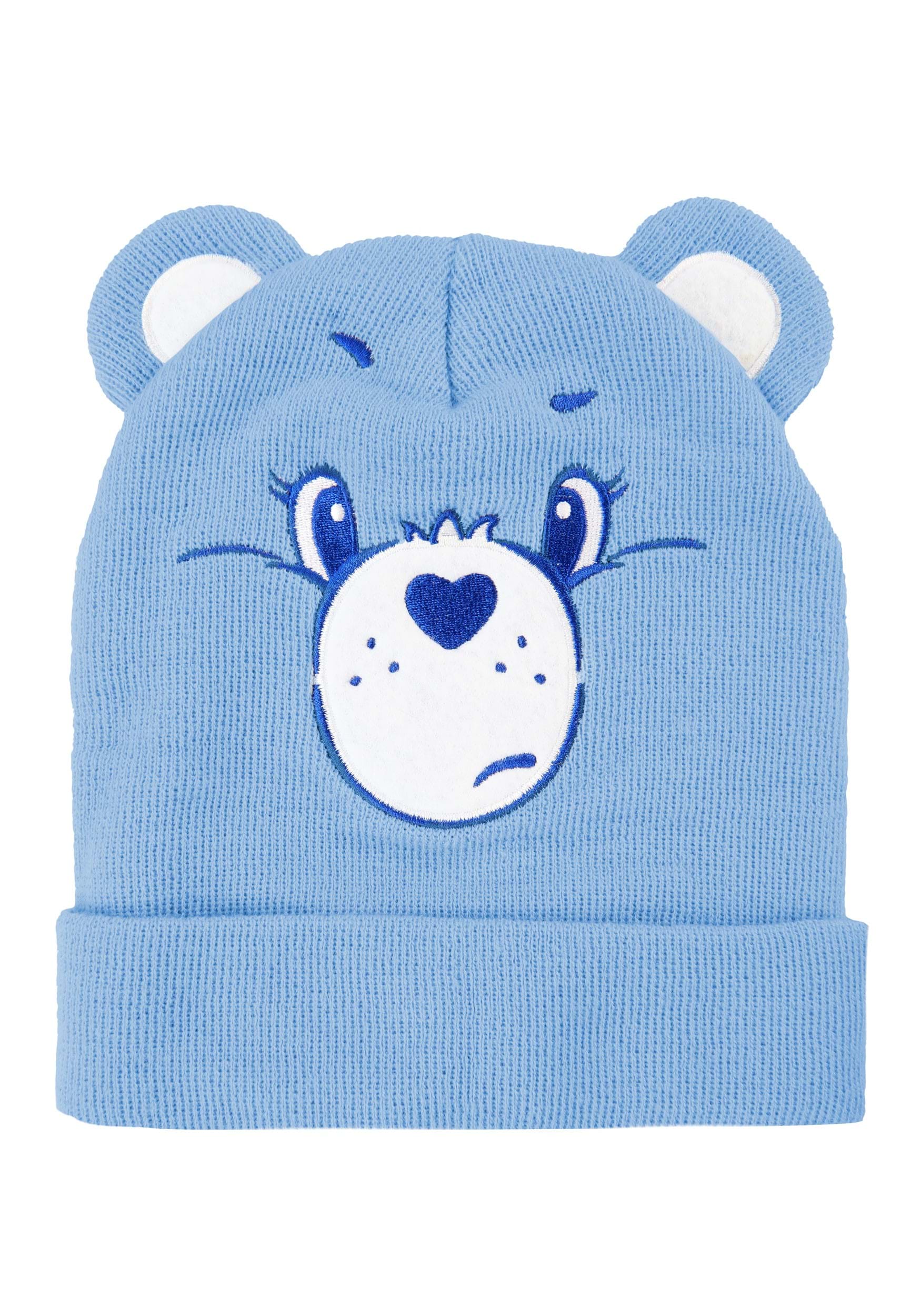 Grumpy Bear Care Bears Adult Knit Hat , Care Bears Accessories