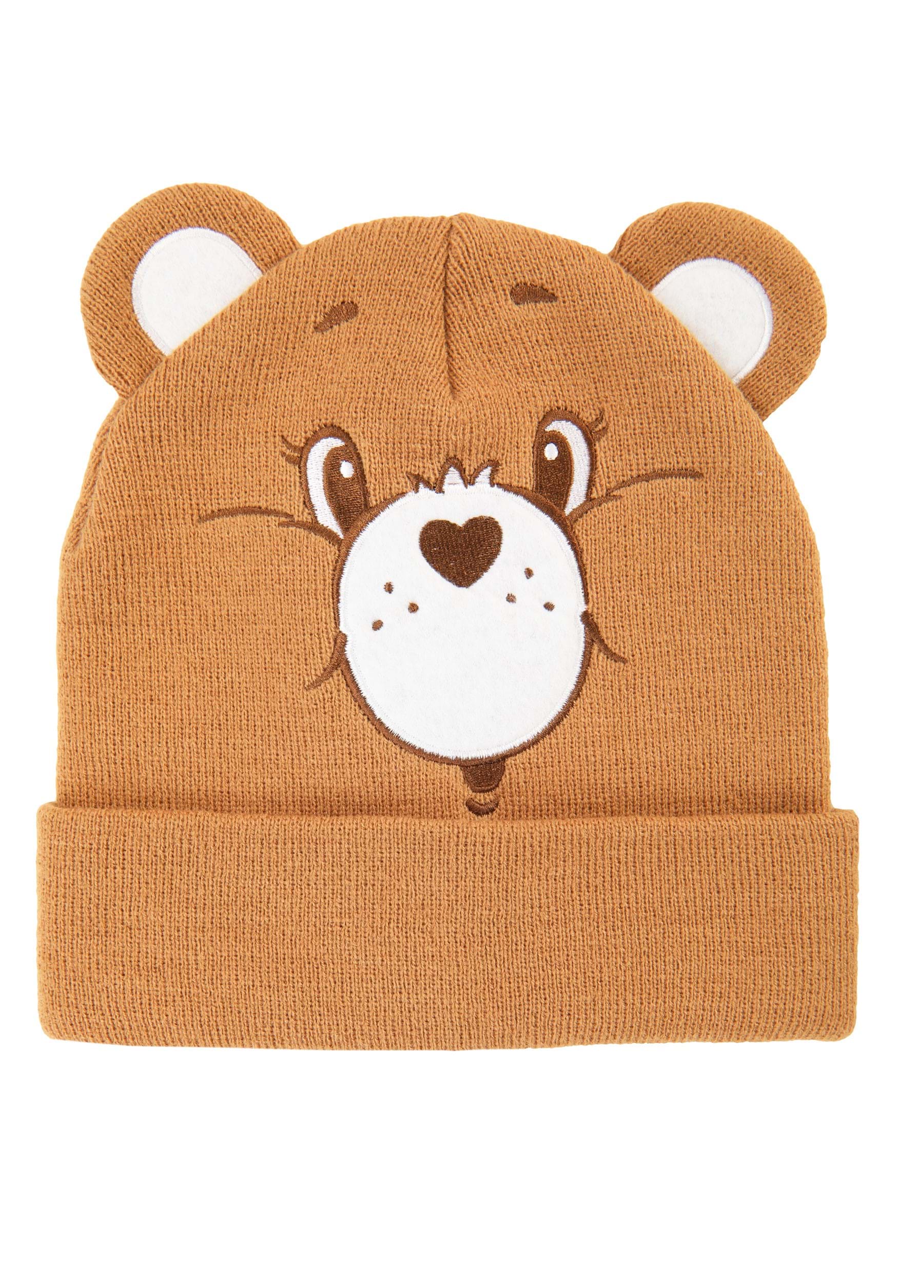 Tenderheart Bear Care Bear Knit Hat