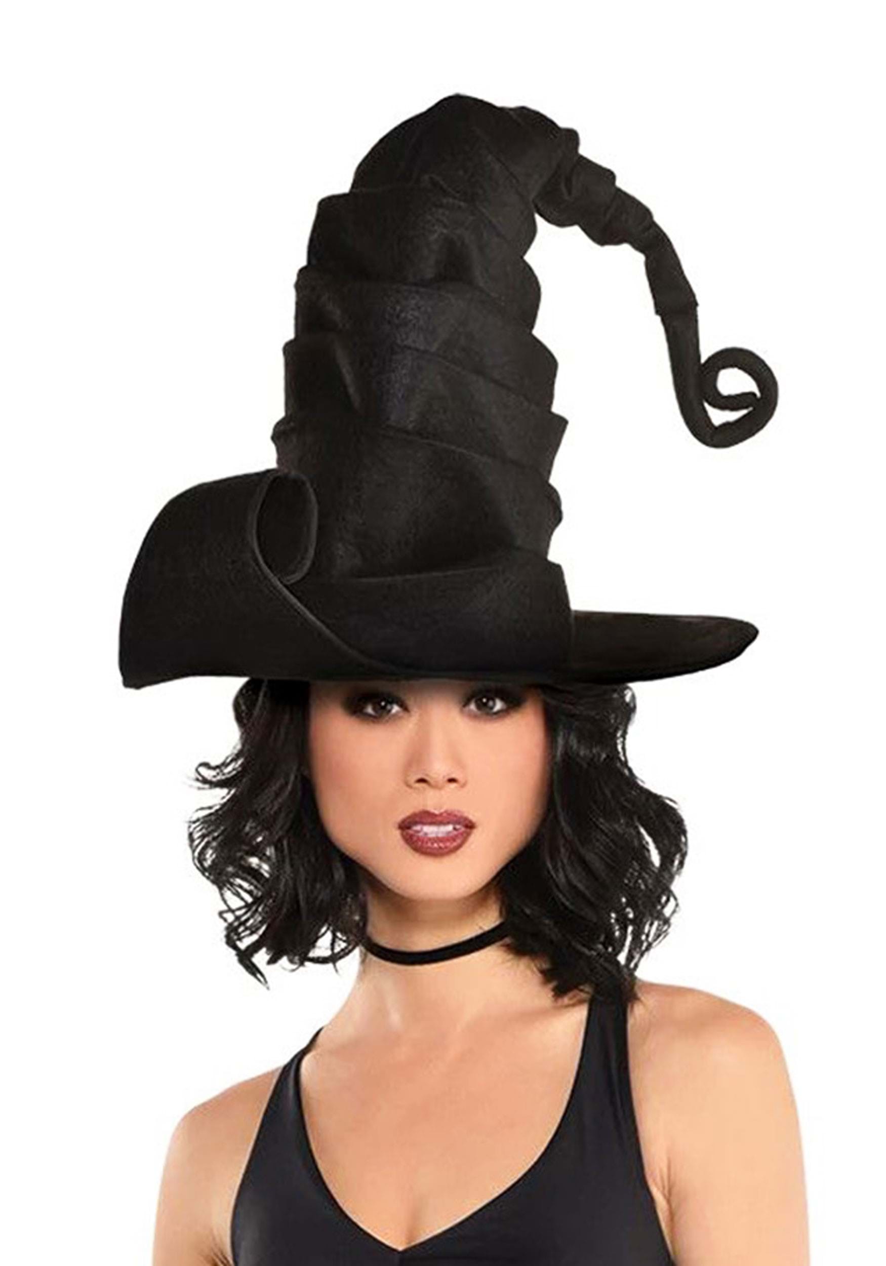 Adult Crinkle Witch Hat | Witch Accessory