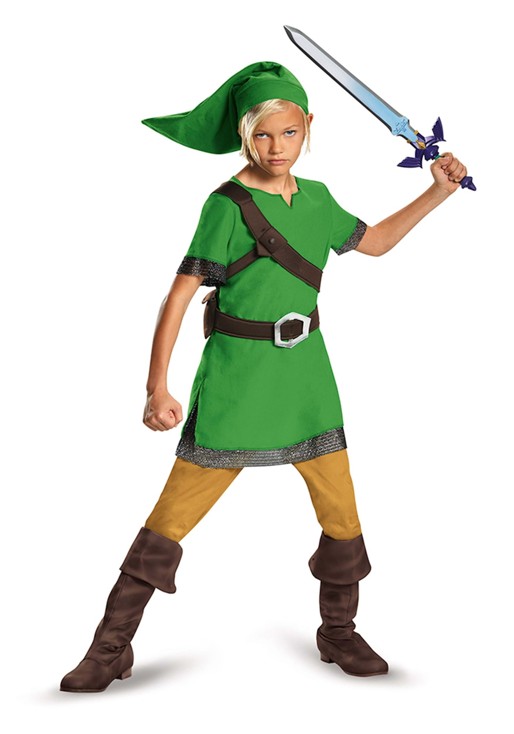 The Legend of Zelda Link Prestige Child Costume, Small (4-6)