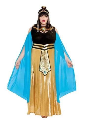 Womens Plus Size Queen Cleopatra Adult Costume