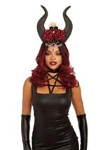 Women's Horn & Skull Headpiece