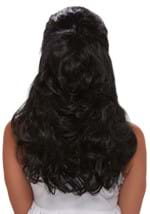 Women's Black Bouffant Wig Alt 1