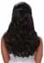 Women's Black Bouffant Wig Alt 1