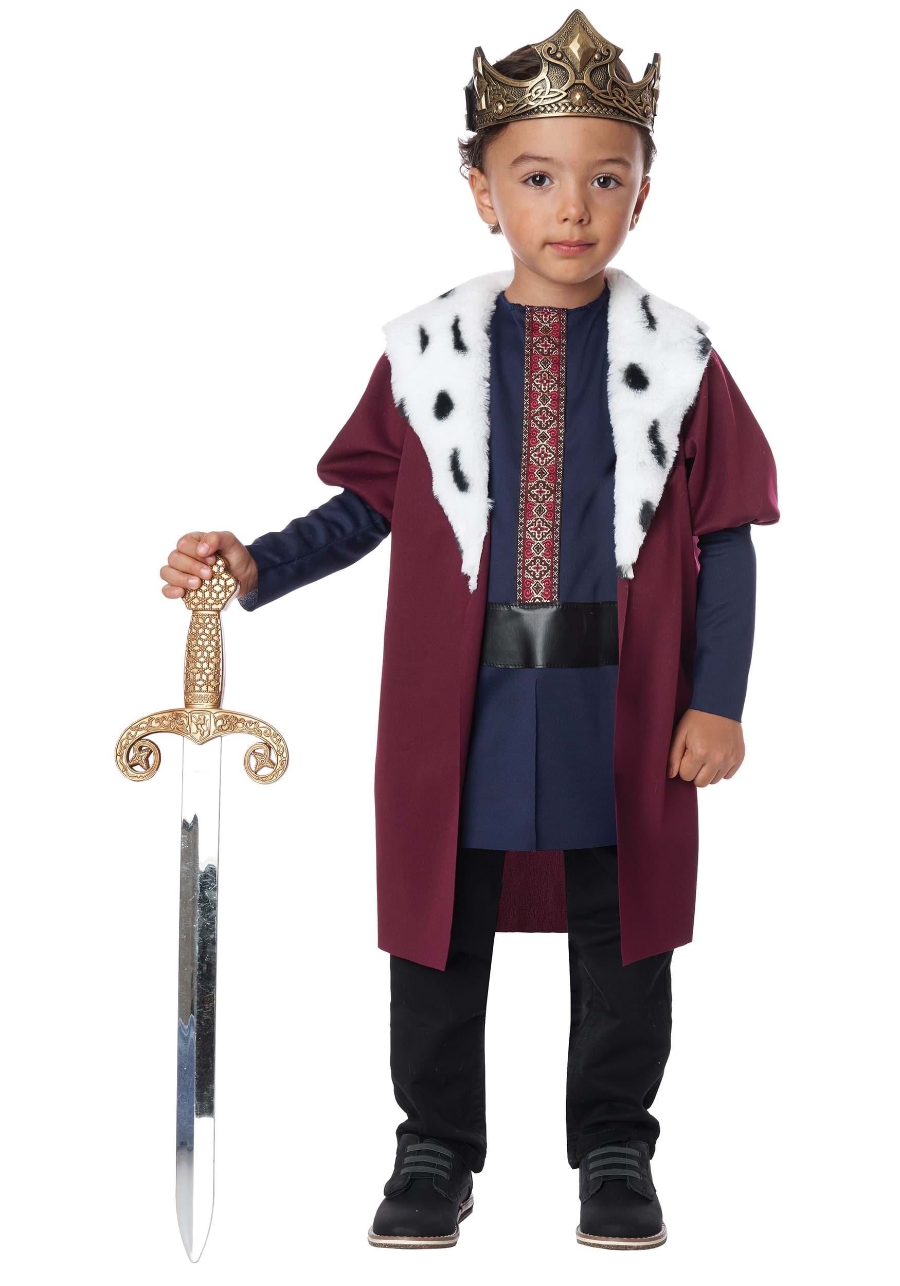 Boys Toddler Little King Costume