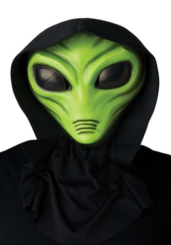 Adult Light Up Green Alien Mask