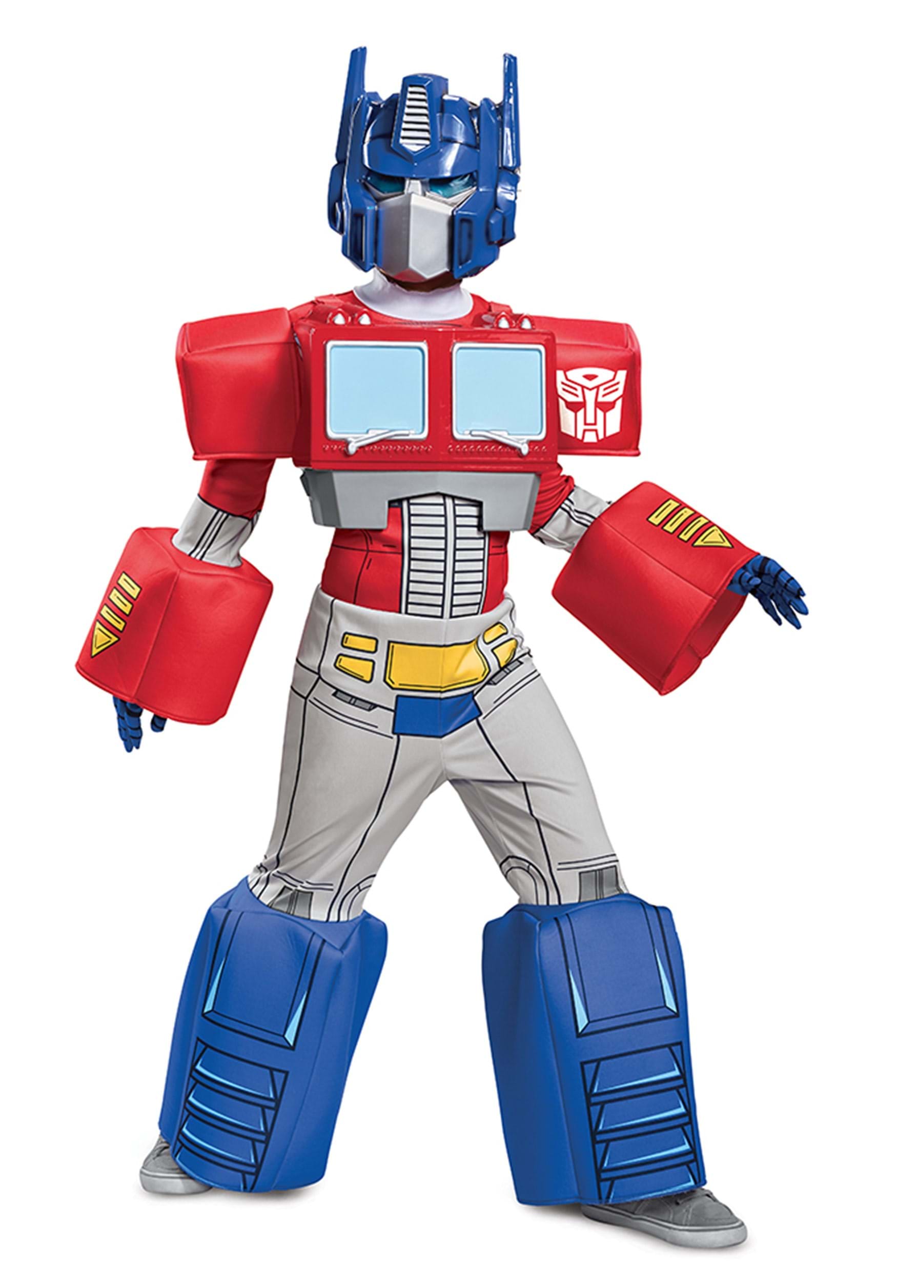 Photos - Fancy Dress Deluxe Disguise Optimus Prime  Gen 1 Transformers Costume Gray/Red/ 