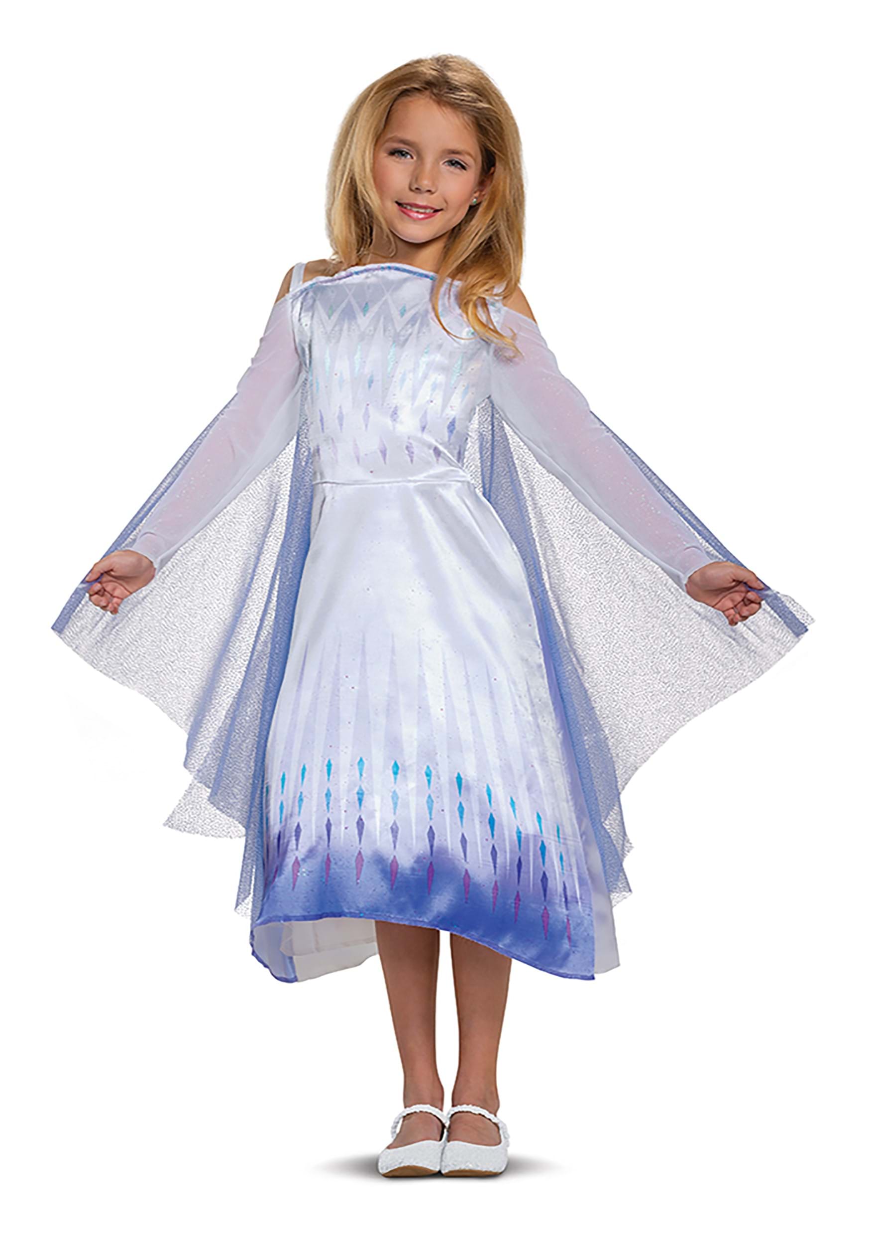 Kids Frozen Snow Queen Elsa Classic Costume