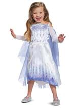 Frozen Snow Queen Elsa Classic Kids Costume Alt 2