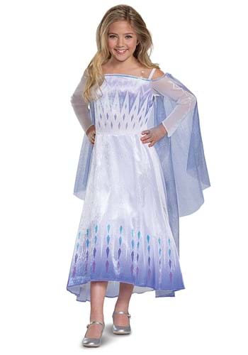 Frozen Snow Queen Elsa Deluxe Girls Costume