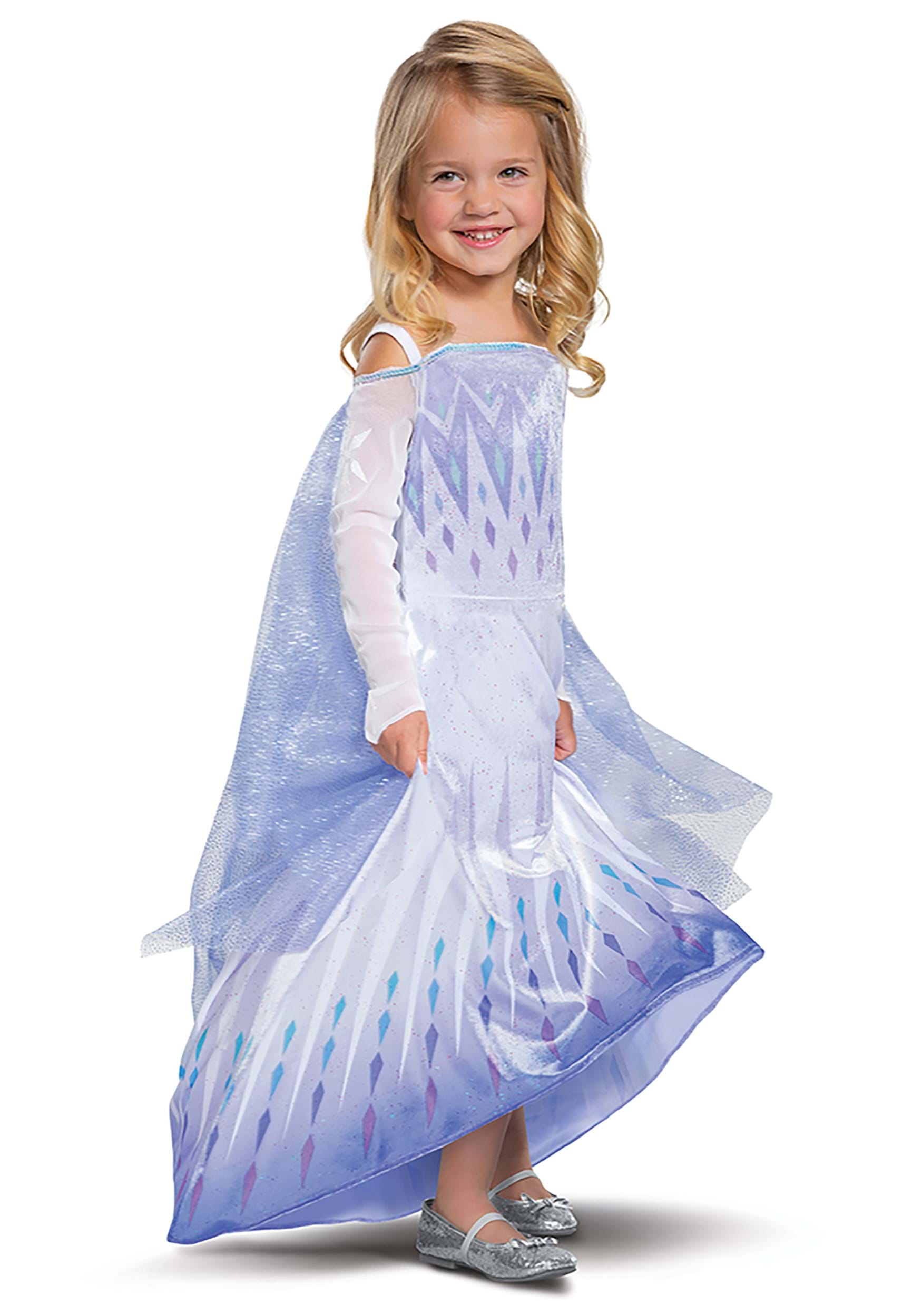 Elsa 10th Anniversary Deluxe Costume For Kids, Frozen