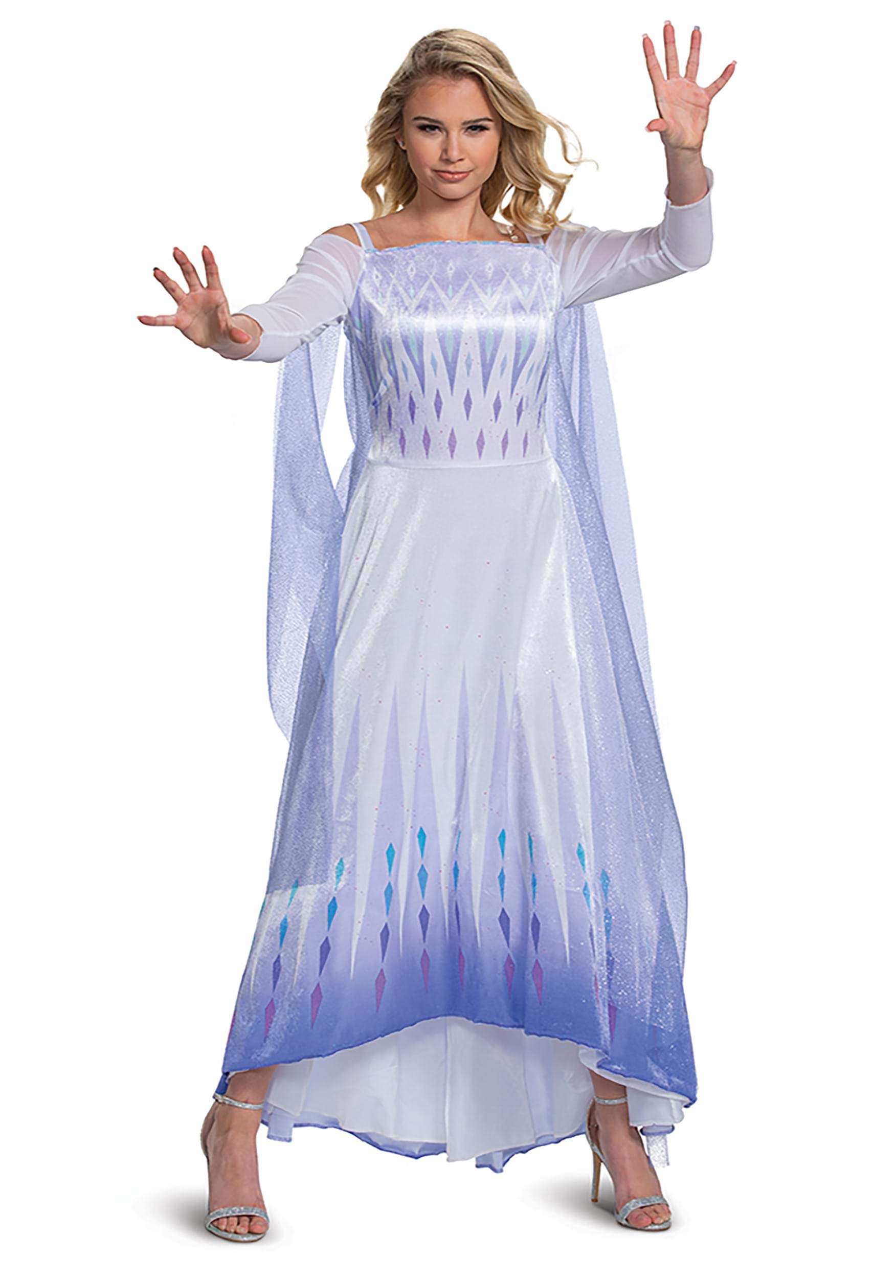 Frozen Snow Queen Elsa Womens Deluxe Costume