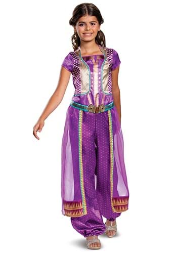 Aladdin Live Action Girls Jasmine Purple Classic Costume