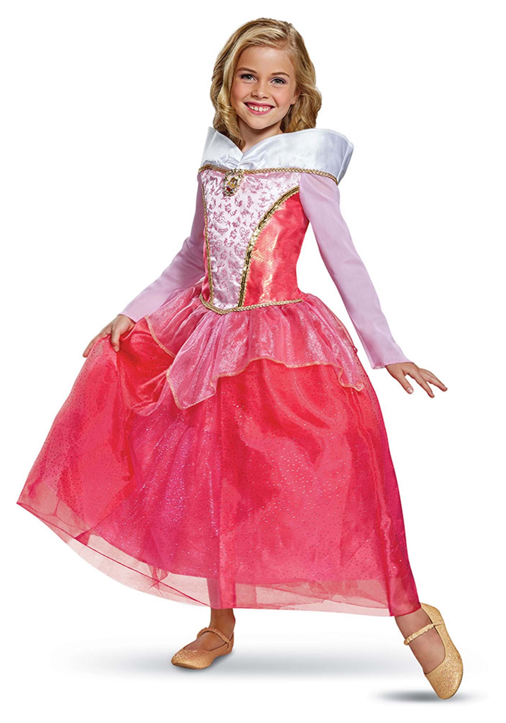 Photos - Fancy Dress Deluxe Disguise Girls Sleeping Beauty  Aurora Costume Pink DI67055 