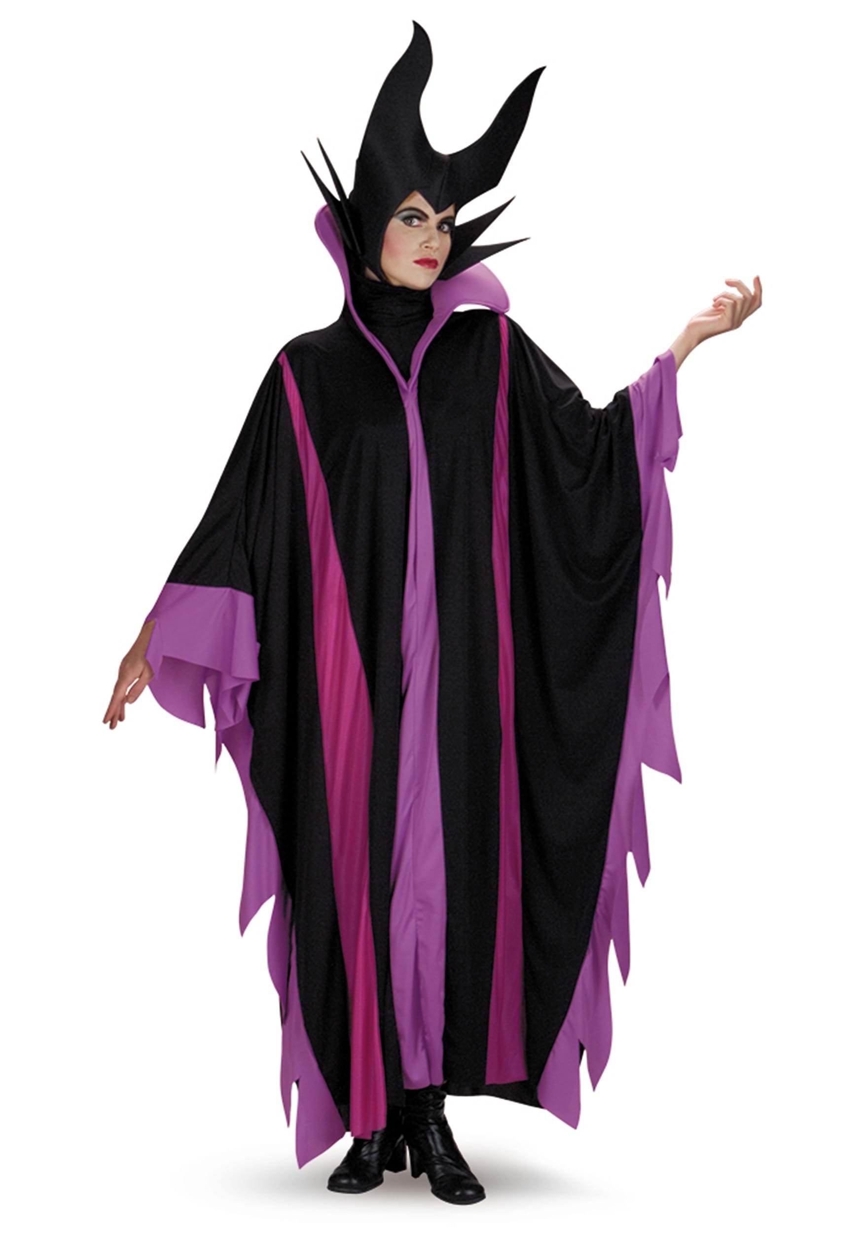 Photos - Fancy Dress Classic Disguise Sleeping Beauty Maleficent  Costume for Adults Black/P 