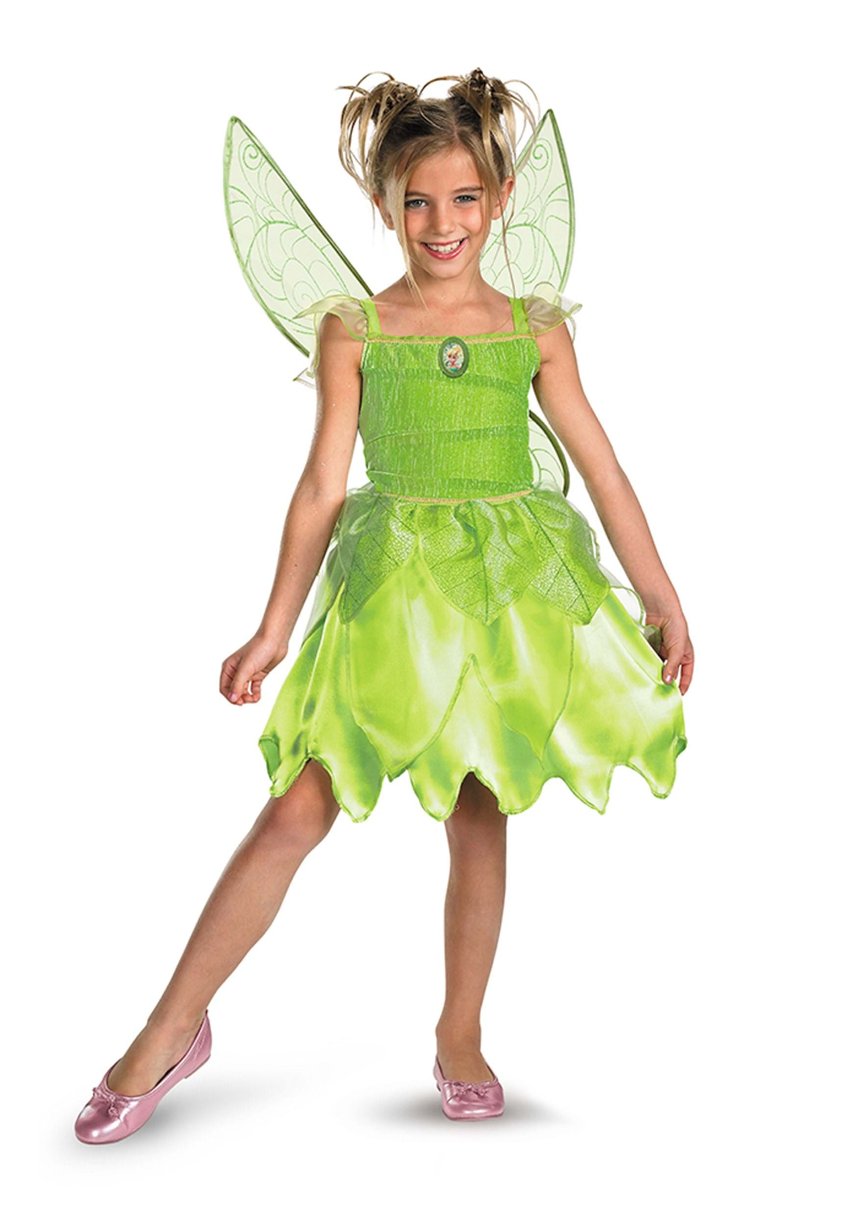 Girls Tinker Bell Tink and The Fairy Rescue Classic Costume