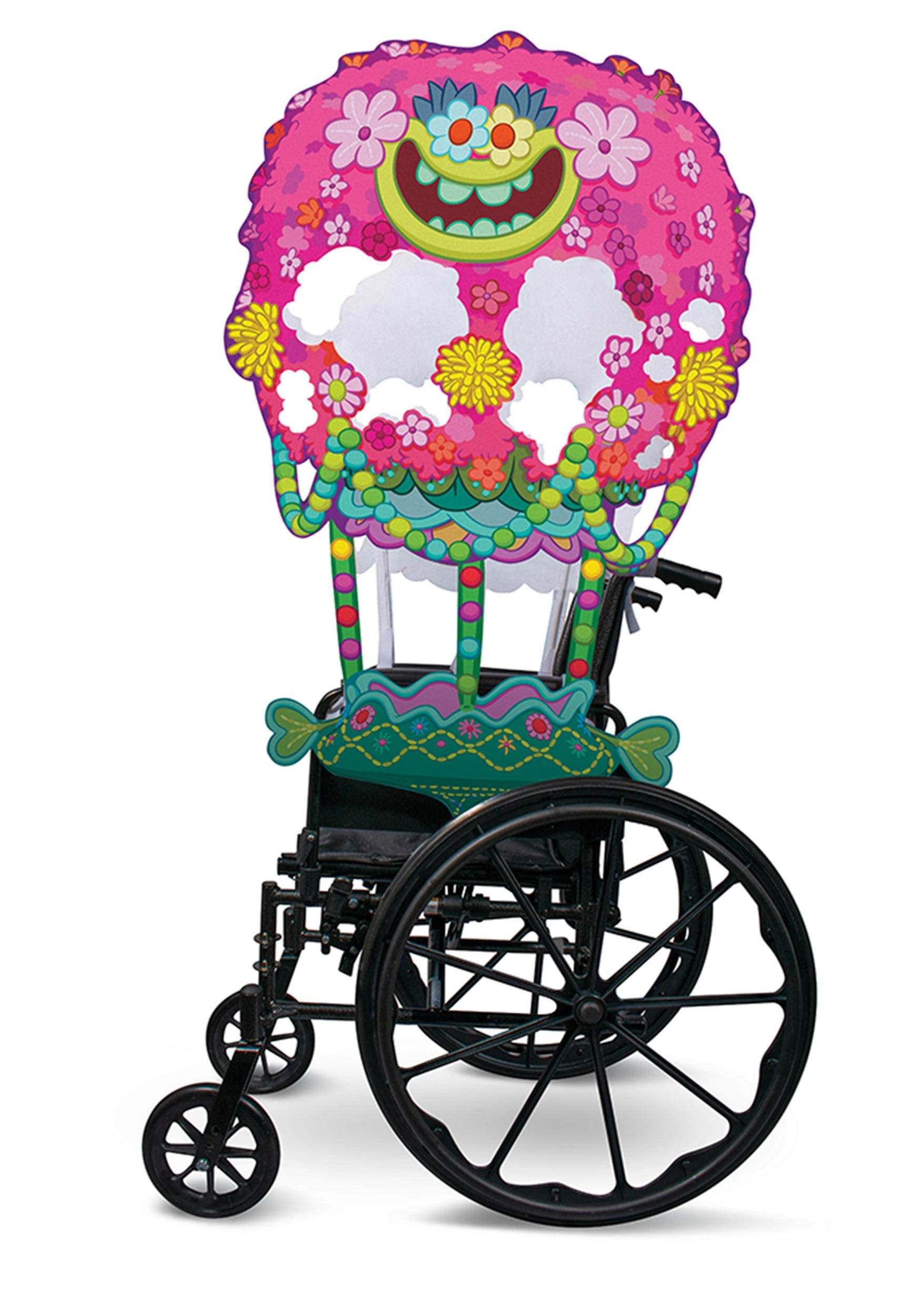 Trolls Adaptive Wheelchair Costume Cover