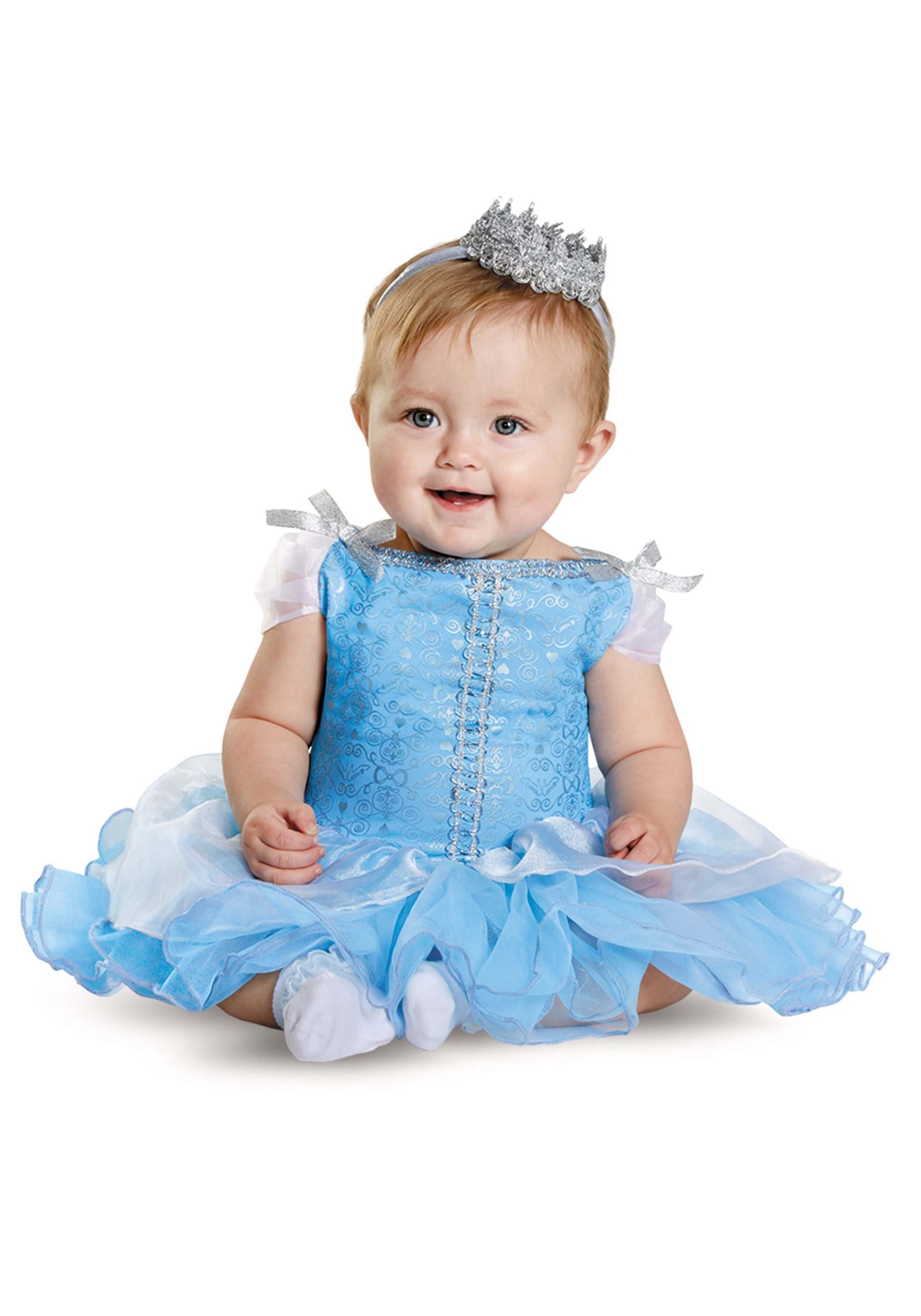 Photos - Fancy Dress Prestige Disguise Infant Cinderella  Costume Gray/Blue DI85617 