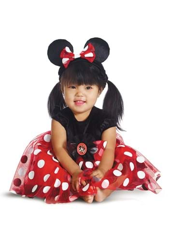 Infant Deluxe Red Minnie Mouse Costume