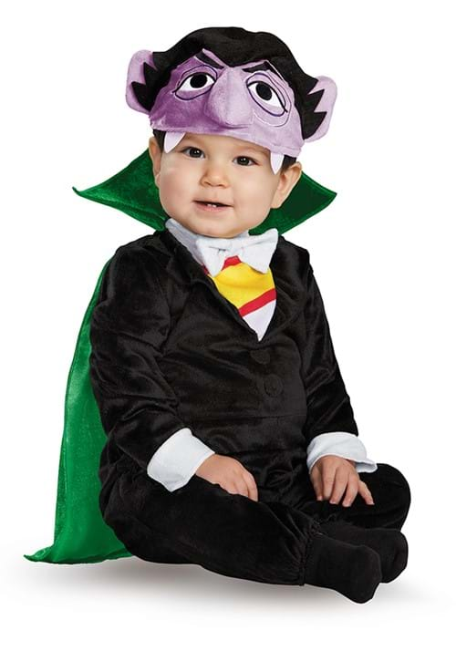 Infant Toddler Sesame Street Deluxe Count Costume